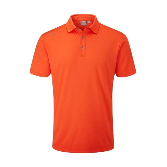 Ping Lindum Golf Polo Shirt in Orange - Picture 1 of 6